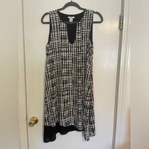Cocktail Dress by Bar III, black and white print, Medium